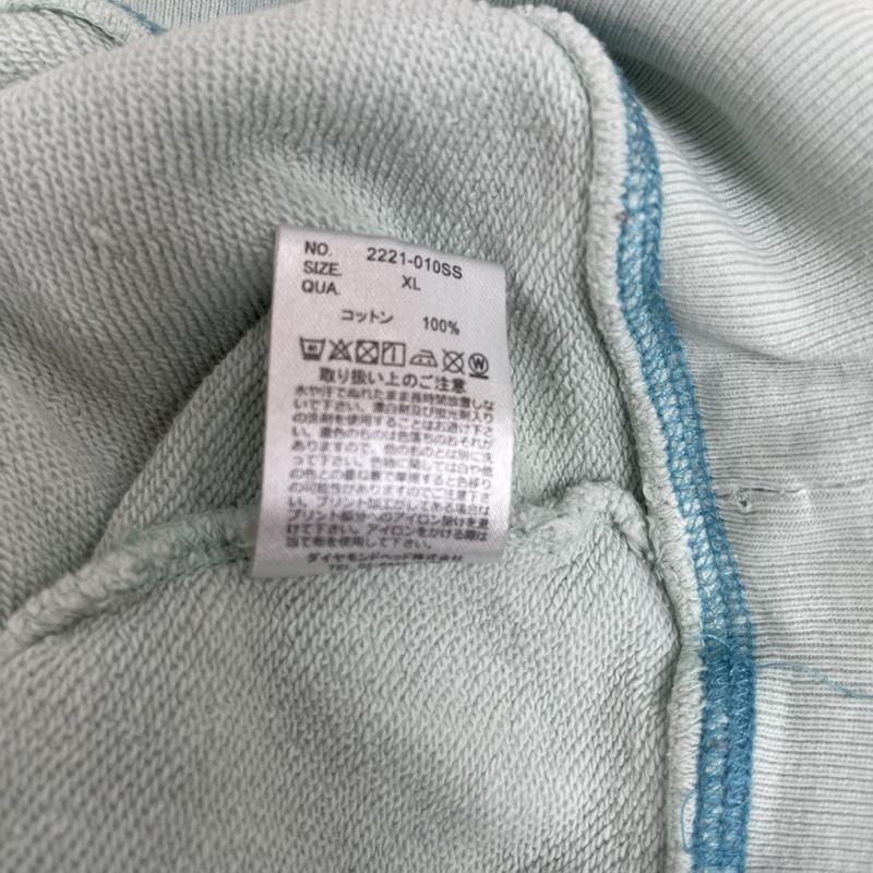 スクリーンスターズ SCREEN STARS トレーナー 長袖 スウェット トレーナー 太 ステッチ USA製 XL 薄緑 / ライトグリーン / メンズ USED 古着 中古 50154052