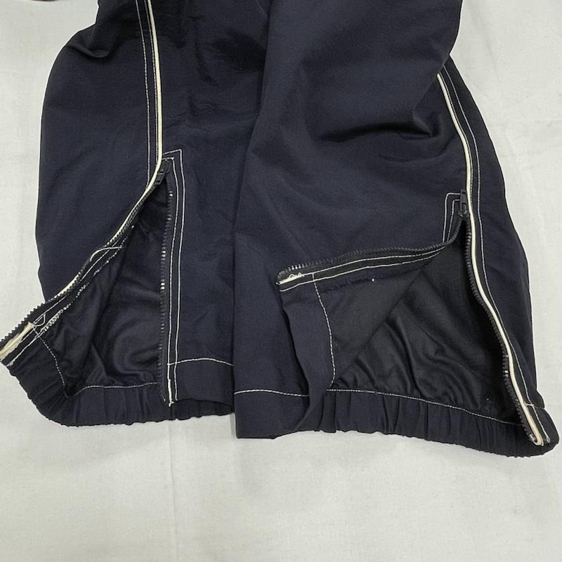 トミーヒルフィガー TOMMY HILFIGER ボトムス ボトムス ナイロン パンツ サイドファスナー 刺繍 ロゴ フラッグ L 無地 X ワンポイント X ロゴ、文字 X 刺繍 紺 / ネイビー / navy X 赤 / レッド / red メンズ USED 古着 中古 50154131