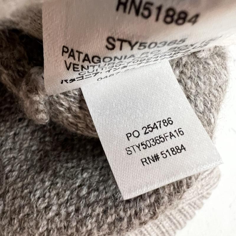 パタゴニア patagonia ニット、セーター 長袖 ウール クルーネック ニット セーター 50365FA16 M メンズ USED 古着 中古 50154212