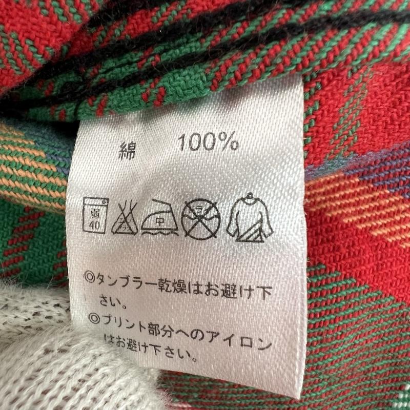 ココロブランド COCOLO BLAND シャツ、ブラウス 長袖 ヘビーネル ワークシャツ S 赤 / レッド / red メンズ USED 古着 中古 50154215