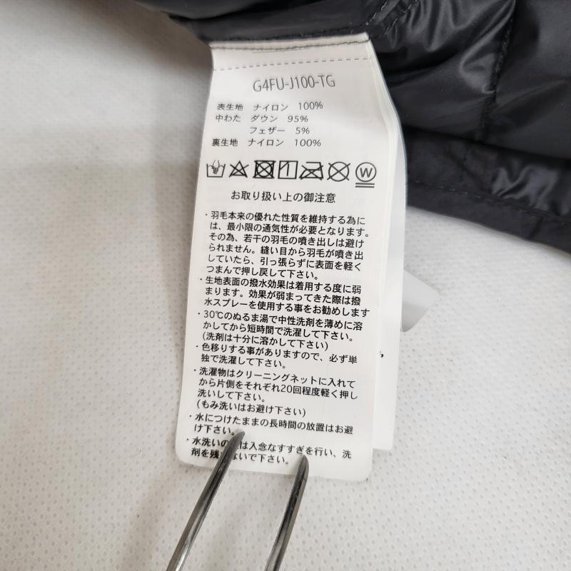 グラミチ GRAMICCI ベスト ベスト タイオン コラボ インナー ダウンベスト G4FU-J100-TG S 黒 / ブラック / black メンズ USED 古着 中古 50154287