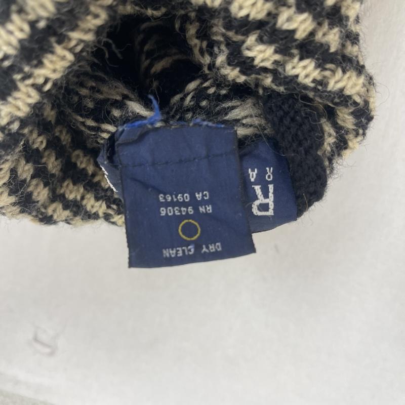 ラルフローレン RALPHLAUREN ニット、セーター 長袖 ノルディック 柄 タートル ネック ニット セーター M 黒 / ブラック / black レディース USED 古着 中古 50154384