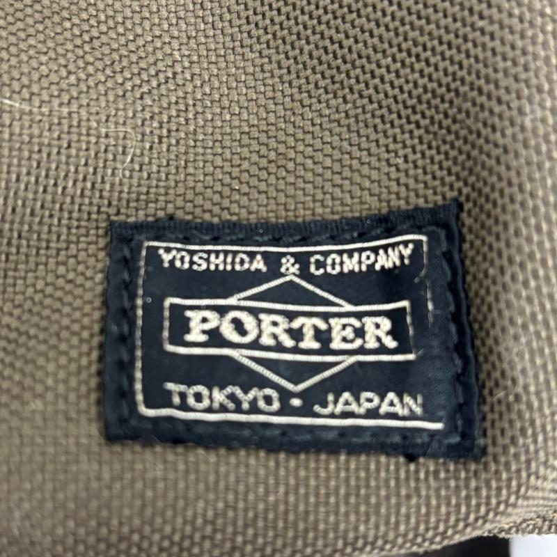 ポーター PORTER ブリーフケース、書類かばん ブリーフケース、書類かばん ブリーフケース テンション CORDURA ビジネスバッグ 2way カーキ ポーター - メンズ USED 古着 中古 50154535