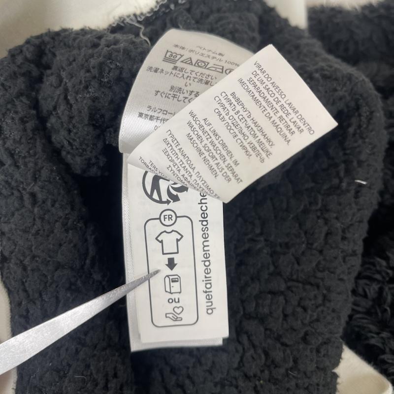 ポロラルフローレン POLO RALPH LAUREN パーカー 長袖 ボア フリース プルオーバー パーカー 黒 / ブラック / black メンズ USED 古着 中古 50154585