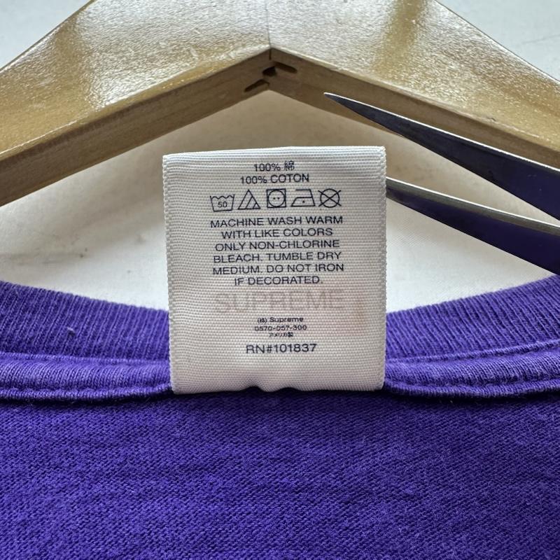 シュプリーム Supreme Tシャツ 半袖 22SS Ralph Steadman Box Logo Tee ロゴ プリント Tシャツ M 紫 / パープル / purple メンズ USED 古着 中古 50154662