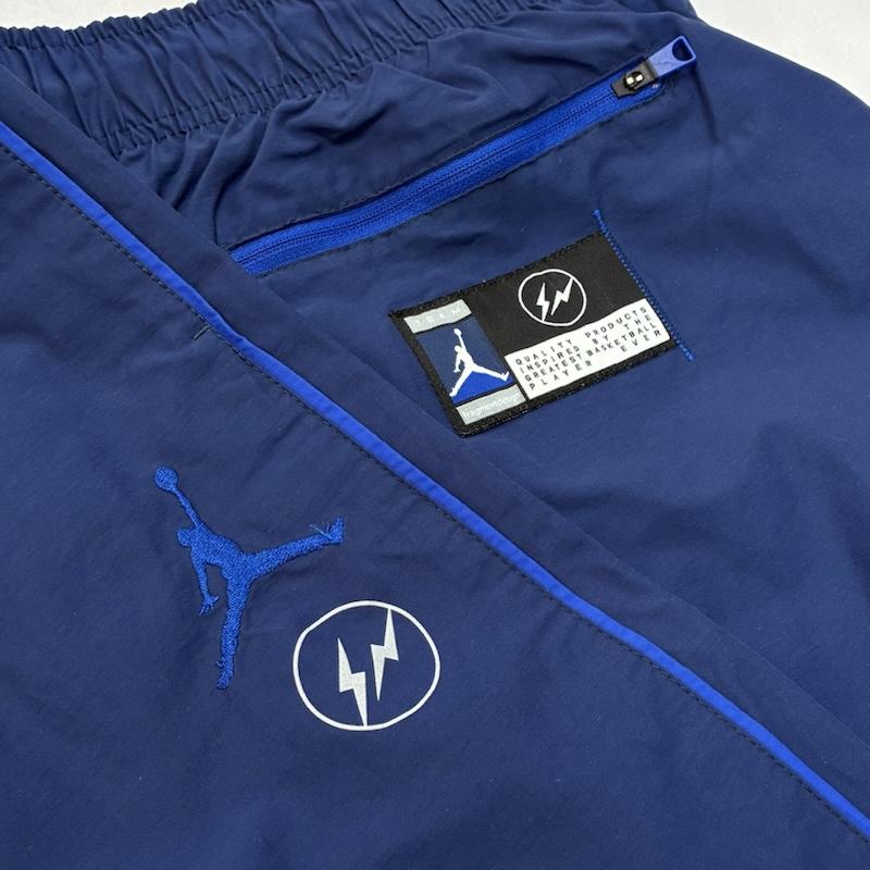 ナイキ NIKE ボトムス ボトムス エアジョーダン FRAGMENT DESIGN フラグメント DA2979-414 ナイロン ウーブン パンツ XXL ロゴ、文字 紺 / ネイビー / navy X 青 / ブルー / blue メンズ USED 古着 中古 50154697