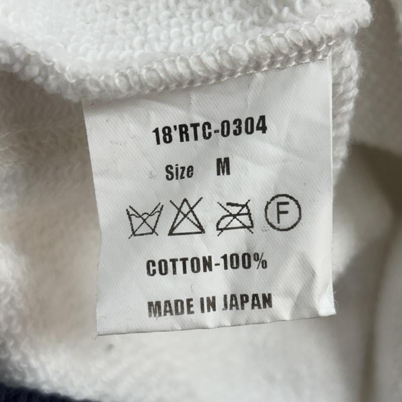 ラッツ RATS ジャケット、上着 ジャンパー、ブルゾン 18RTC-0304 ZIP UP TRIM SWEAT ロゴ ジップアップ ヘビー スウェット ジャケット セパポケ M 白 / ホワイト / white X 紺 / ネイビー / navy メンズ USED 古着 中古 50154723