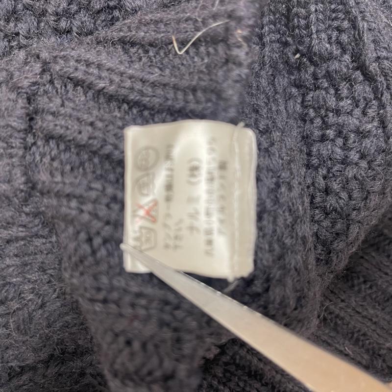ジョンモロイ John Molloy ニット、セーター 長袖 ヴィンテージ アラン ニット フィッシャーマン セーター 黒 / ブラック / black メンズ USED 古着 中古 50154771