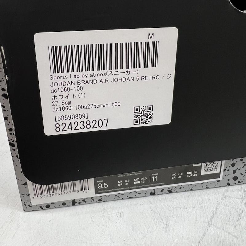 ナイキ NIKE スニーカー スニーカー AIR JORDAN 5 ORANGE BLAZE DC1060-100 エアジョーダン 27.5cm メンズ USED 古着 中古 50155192
