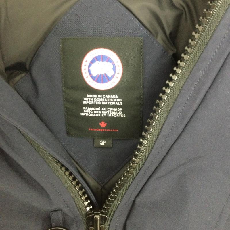 カナダグース CANADA GOOSE ジャケット、上着 ダウンジャケット カナダグース CANADA GOOSE 3438JM JASPER ジャスパー ダウンジャケット S 無地 紺 / ネイビー / navy メンズ USED 古着 中古 50155296