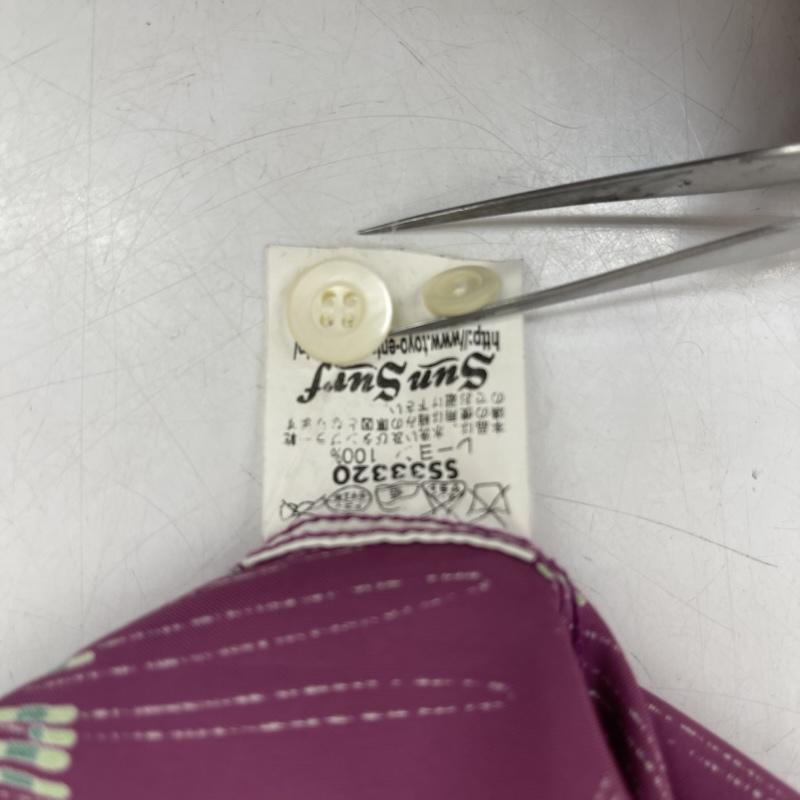 サンサーフ SUN SURF シャツ、ブラウス 半袖 FIREWORK レーヨン アロハ シャツ SS33320 XS 紫 / パープル / purple メンズ USED 古着 中古 50155402