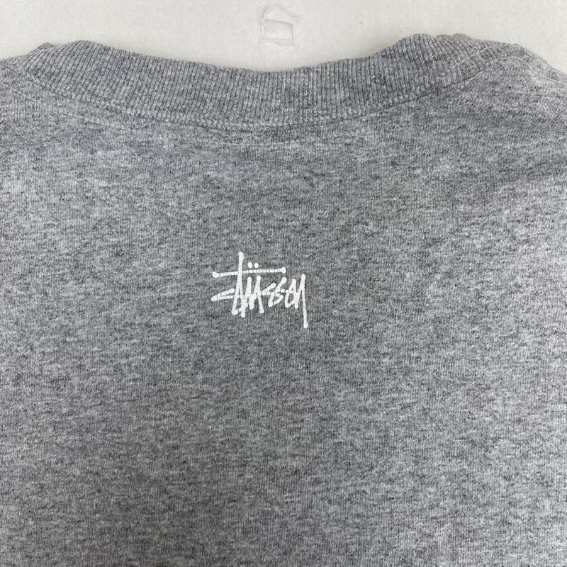 ステューシー STUSSY Tシャツ 半袖 00s オールド グラフィック ロゴ プリント 半袖 Tシャツ M 灰 / グレー / gray メンズ USED 古着 中古 50155544