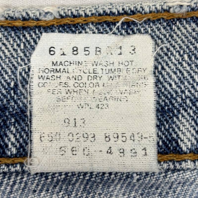 リーバイス Levi s パンツ デニム、ジーンズ 93年 ビンテージ USA製 560-4881 デニム テーパード パンツ 90年代 90s VINTAGE 34インチ メンズ USED 古着 中古 50155668