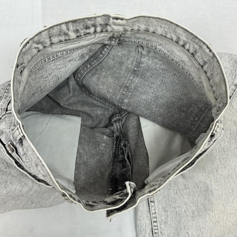 リーバイス Levi s パンツ デニム、ジーンズ 00s 09年 SILVER TAB シルバータブ カナダ製 550 アシッド ケミカル ウォッシュ テーパード デニムパンツ 32インチ メンズ USED 古着 中古 50155717