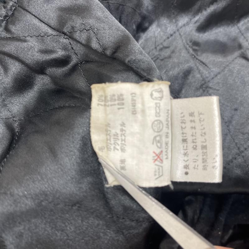 アディダス adidas ジャケット、上着 ジャケット、ブレザー デサント製 ボアフリース キルティング ジャケット AA5771 L 黒 / ブラック / black メンズ USED 古着 中古 50155763