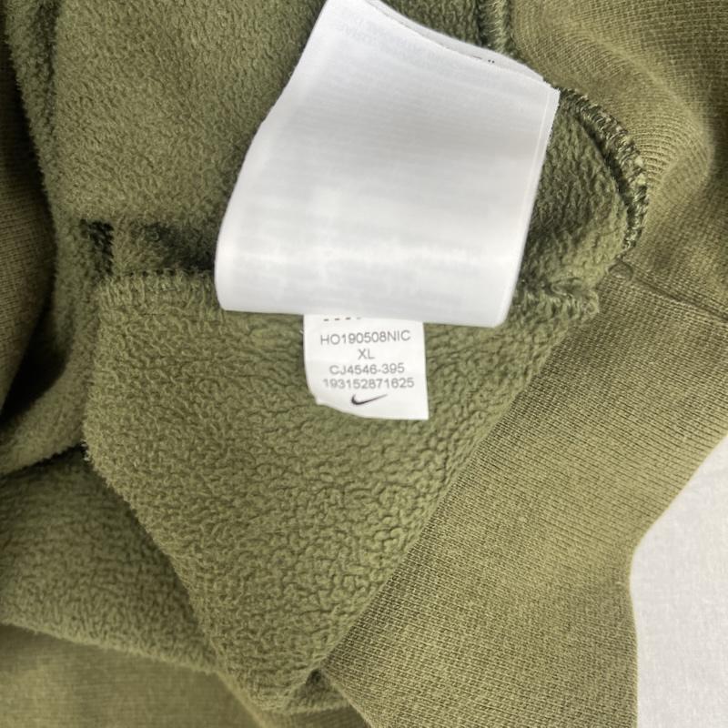 ナイキ NIKE ジャケット、上着 ジャンパー、ブルゾン フリース アノラック ハーフ ジップジャケット cj4546-395 XL カーキ / カーキ / khaki メンズ USED 古着 中古 50155917