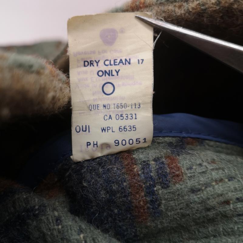 ウールリッチ WOOLRICH ジャケット、上着 ジャンパー、ブルゾン ネイティブ柄 ウール ハンティング ジャケット S 茶 / ブラウン / brown X 緑 / グリーン / green メンズ USED 古着 中古 50155929