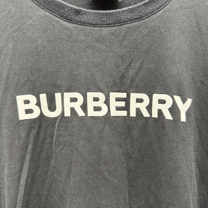 バーバリー BURBERRY Tシャツ 半袖 ロゴ プリント クルーネック Tシャツ 8055307 XL 黒 / ブラック / black メンズ USED 古着 中古 50155985