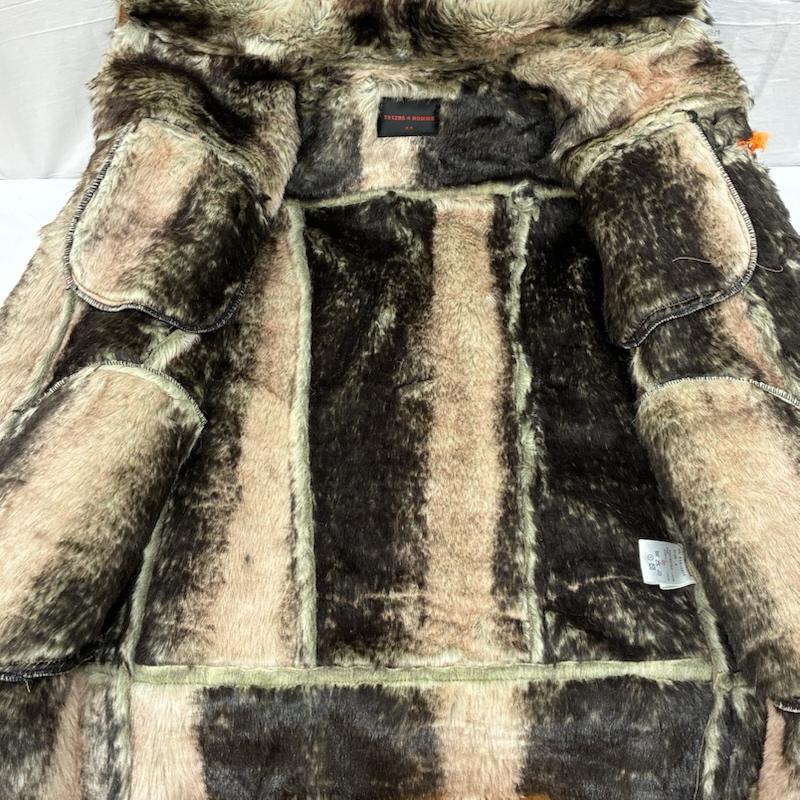 291295オム 291295=homme コート 毛皮、ファー フェイク ファー ムートン コート ジャケット アーカイブ Y2K 2 メンズ USED 古着 中古 50156004