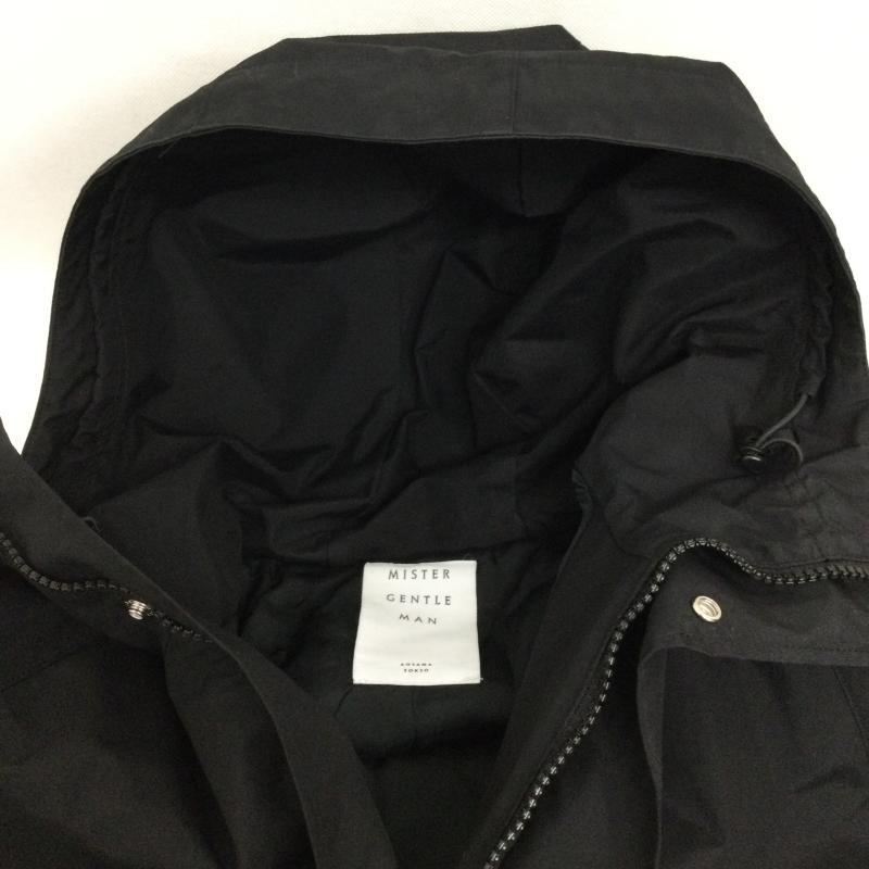 古着 USED ジャケット、上着 ジャンパー、ブルゾン mister gentleman MGP-OT23 ミスタージェントルマン レイヤードマウンテンパーカー S 無地 黒 / ブラック / black メンズ USED 古着 中古 50156122
