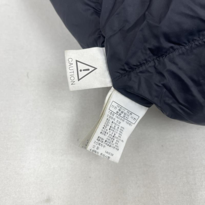 ザノースフェイス THE NORTH FACE ジャケット、上着 ダウンジャケット マクマード パーカー ダウン ジャケット キッズ 140cm 黒 / ブラック / black ボーイズ USED 古着 中古 50156262