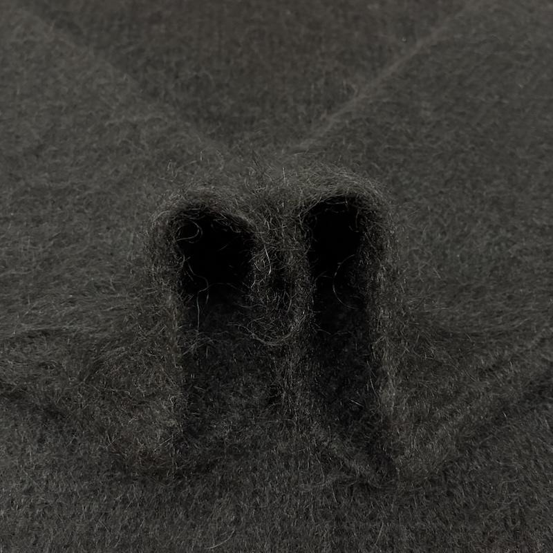 シュプリーム Supreme ニット、セーター 長袖 25AW Brushed Mohair Sweater ブラッシュド モヘア セーター ニット M ワンポイント X ロゴ、文字 X 刺繍 黒 / ブラック / black メンズ USED 古着 中古 50156349