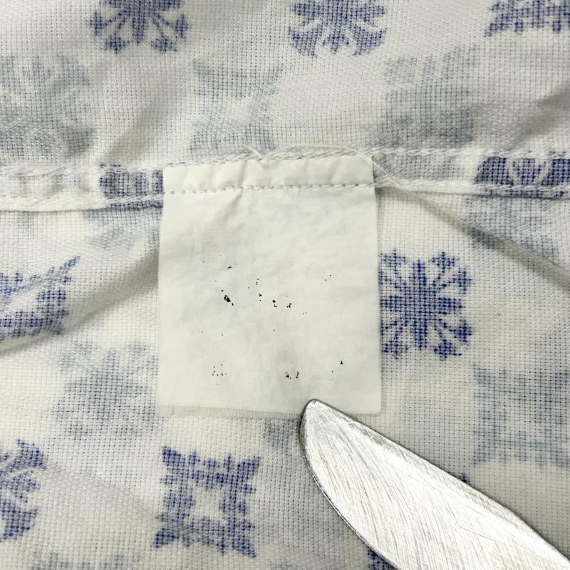 サンサーフ SUN SURF シャツ、ブラウス 半袖 東洋エンタープライズ アロハシャツ パターン柄 white×blue M M 総柄 白 / ホワイト / white X 青 / ブルー / blue メンズ USED 古着 中古 50156451