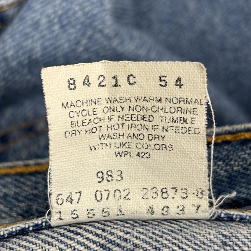 リーバイス Levi s パンツ デニム、ジーンズ 550 メキシコ製 00s 02年 テーパード ジッパーフライ デニムパンツ 8 ワンポイント インディゴ / インディゴ / Indigo レディース USED 古着 中古 50156541
