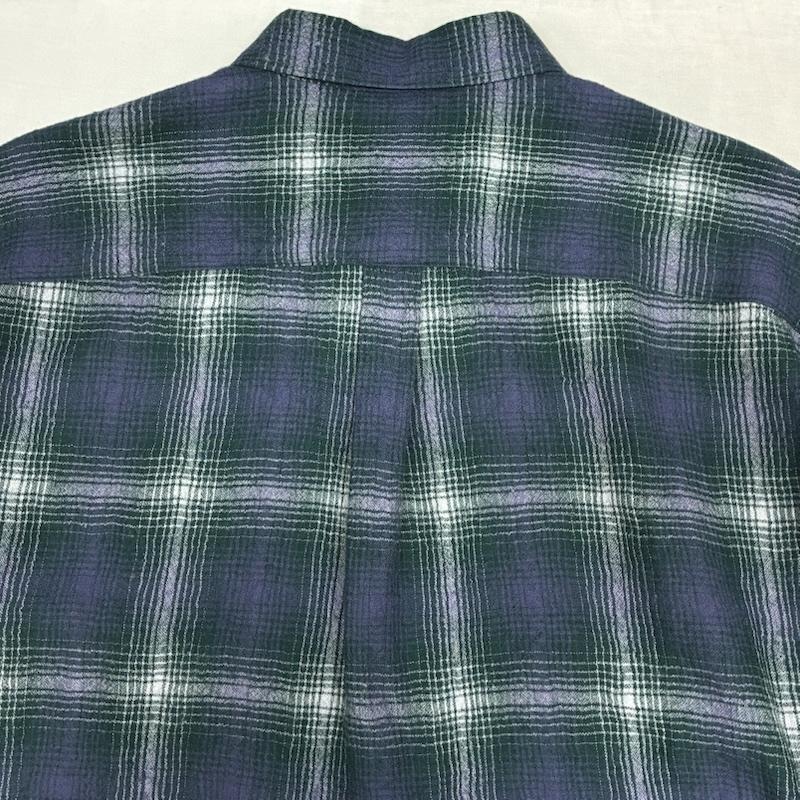オーラリー AURALEE シャツ、ブラウス 長袖 25AW AIRY WOOL CHECK SHIRT エアリー ウール チェック シャツ A25AS01WN 5 チェック メンズ USED 古着 中古 50156832