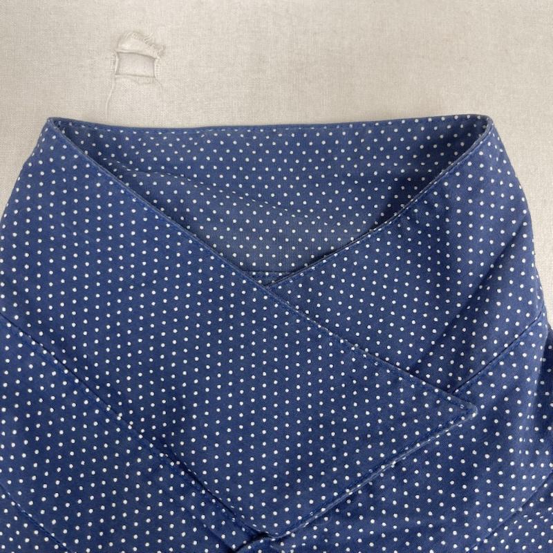 ヨウジヤマモト Yohji Yamamoto シャツ、ブラウス 半袖 A.A.R ドット柄 カジュアル シャツ 半袖 M 青 / ブルー / blue メンズ USED 古着 中古 50156913