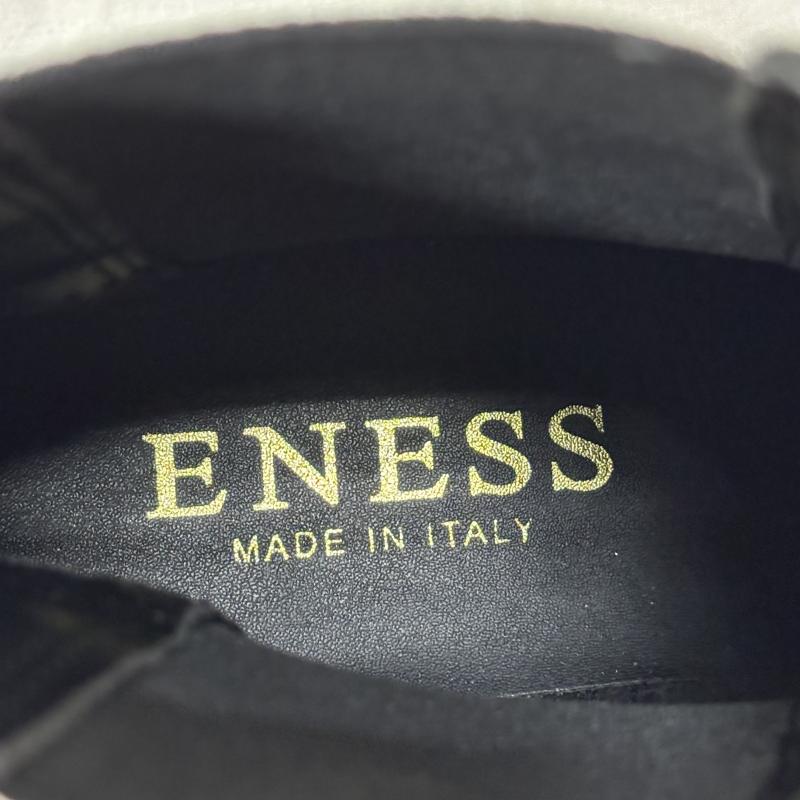 エネス eness ブーツ ロングブーツ サイドゴア チェルシー ブーツ ST-7927 レザー サイズ 35 - 黒 / ブラック / black レディース USED 古着 中古 50156986