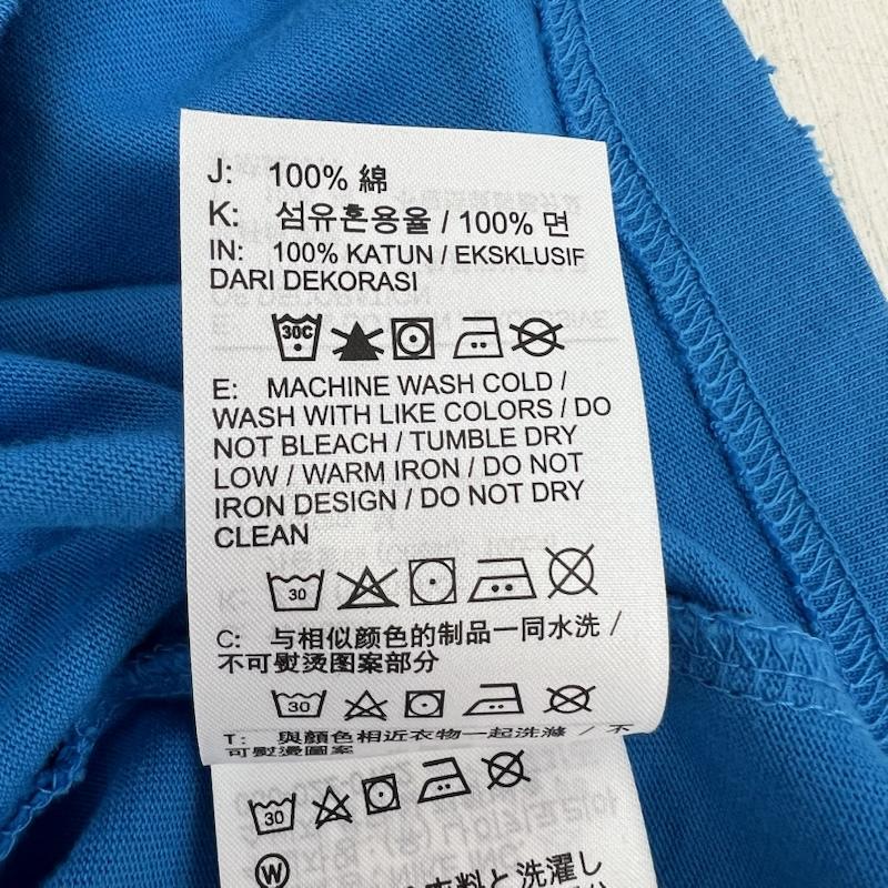 ナイキ NIKE Tシャツ 半袖 ×UNION ユニオン ダメージ加工 プリント Tシャツ DM2839-483 M 青 / ブルー / blue メンズ USED 古着 中古 50157027