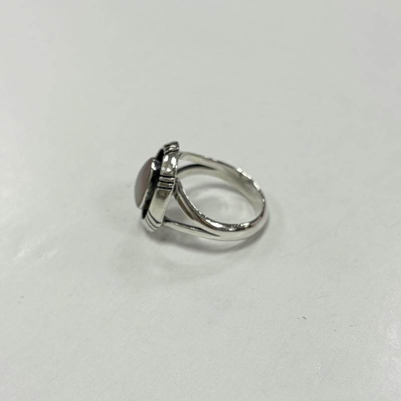シルバーリング シルバーリング アクセサリー 指輪 ストーン シルバー リング 指輪 スターリング 15号 - 銀 / シルバー / silver color X 紫 / パープル / purple メンズ USED 古着 中古 50157090