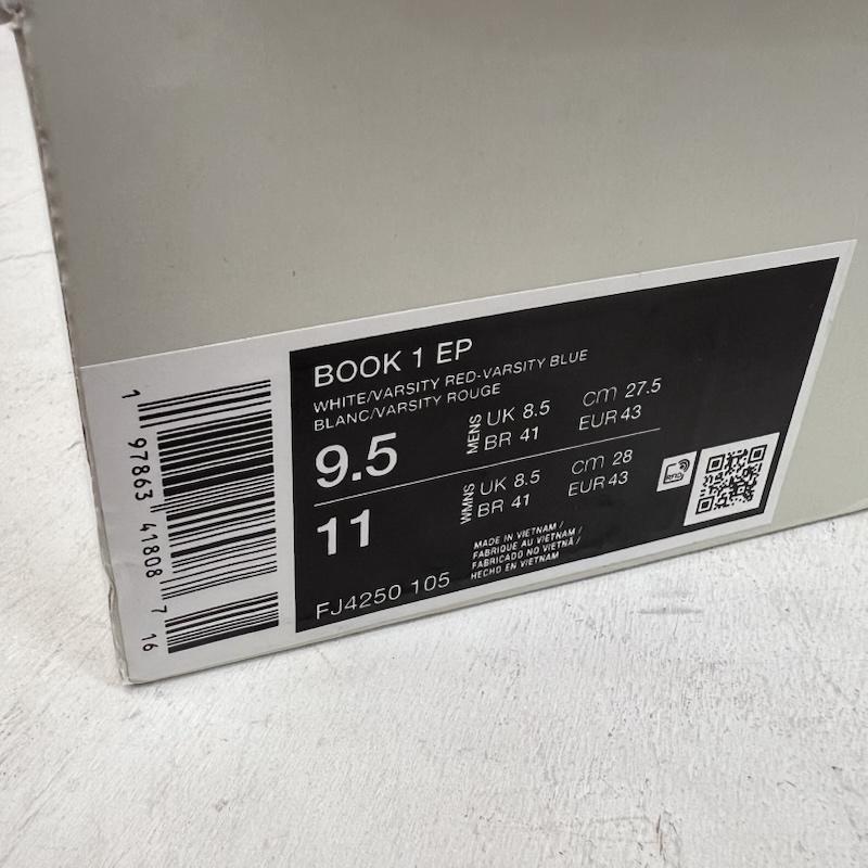 ナイキ NIKE スニーカー スニーカー Book 1 Cortez FJ4250-105 ブック1 コルテッツ 27.5cm 白 / ホワイト / white X 赤 / レッド / red メンズ USED 古着 中古 50157128