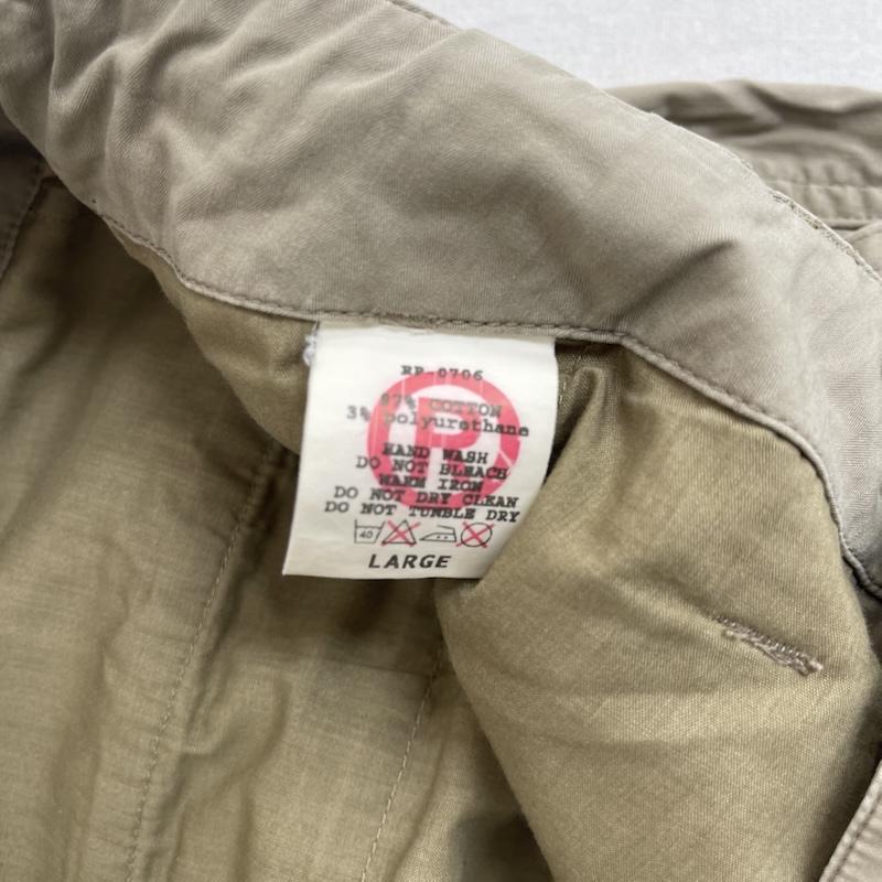 グッドイナフ GOODENOUGH パンツ ワークパンツ、ペインターパンツ RESONATE コットン ワイド カーゴパンツ L ベージュ / ベージュ / beige メンズ USED 古着 中古 50157163