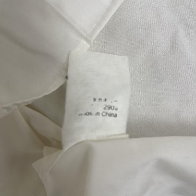ロエン ROEN シャツ、ブラウス 長袖 semantic design スカル ドクロ プリント 長袖シャツ M 白 / ホワイト / white メンズ USED 古着 中古 50157197