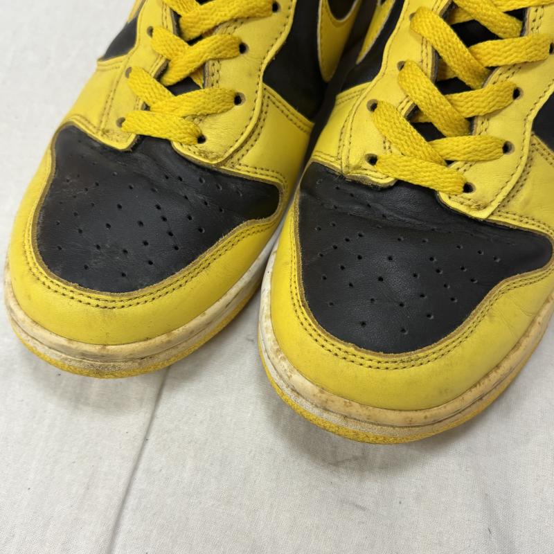 ナイキ NIKE スニーカー スニーカー DUNK HIGH 630335 071 ヴィンテージ ダンク NIKE DUNK HIGH LE アイオワ 26.5cm 黒 / ブラック / black X 黄 / イエロー / yellow メンズ USED 古着 中古 50157240