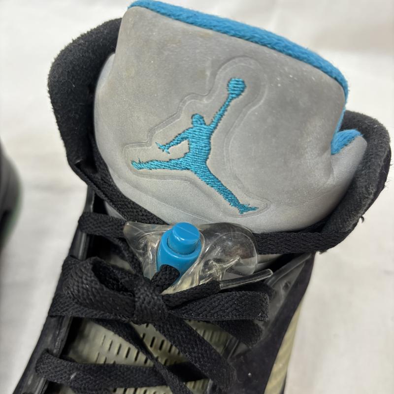 ナイキ NIKE スニーカー スニーカー エアジョーダン アクア AIR JORDAN 5 RETRO AQUA DD0587 047 27.0cm 黒 / ブラック / black X 青 / ブルー / blue メンズ USED 古着 中古 50157242