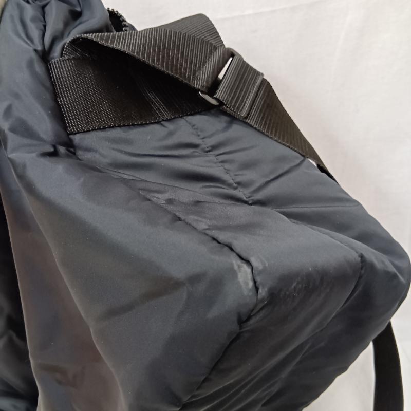 ワイズ Y s ボストンバッグ ボストンバッグ ナイロンボストンバッグ ショルダーバッグ black ビッグサイズ - 無地 黒 / ブラック / black メンズ USED 古着 中古 50157293