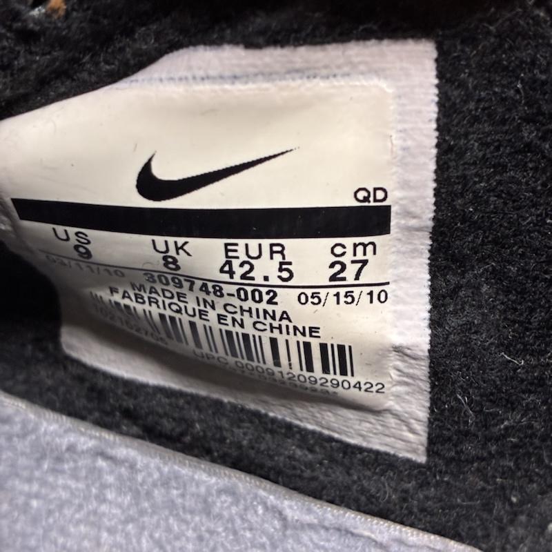 ナイキ NIKE スニーカー スニーカー 10s 2010ss Air Trainer Max 91 エア トレーナー マックス 309748-002 ハイカット スニーカー 27.0cm ロゴ、文字 マルチカラー / マルチカラー / multicolor メンズ USED 古着 中古 50157373