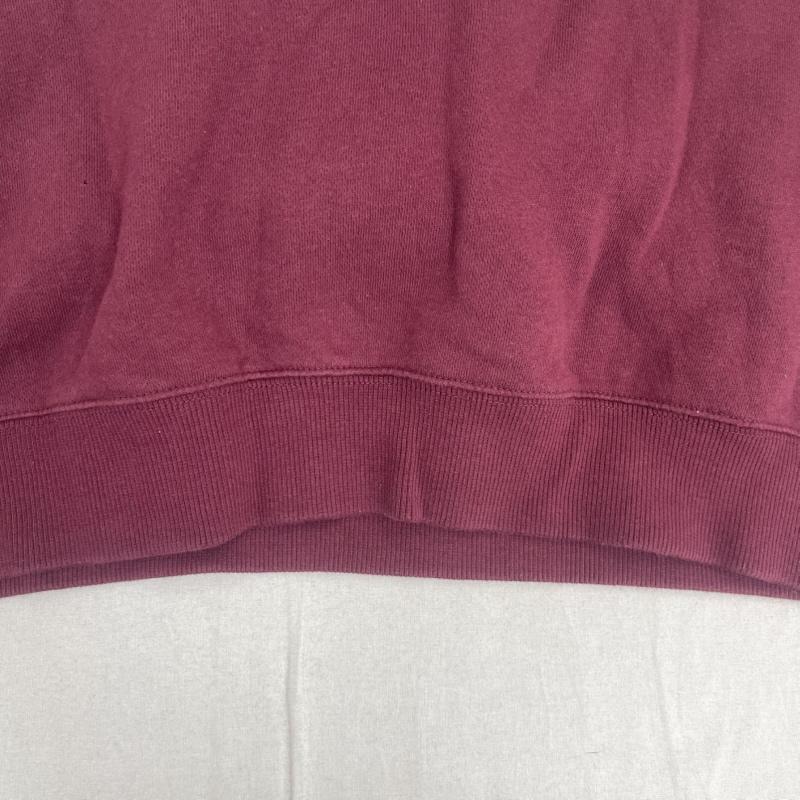 カーハート Carhartt トレーナー 長袖 リメイク ハーフジップ スウェット シャツ XL えんじ / ワインレッド / dark red メンズ USED 古着 中古 50157665