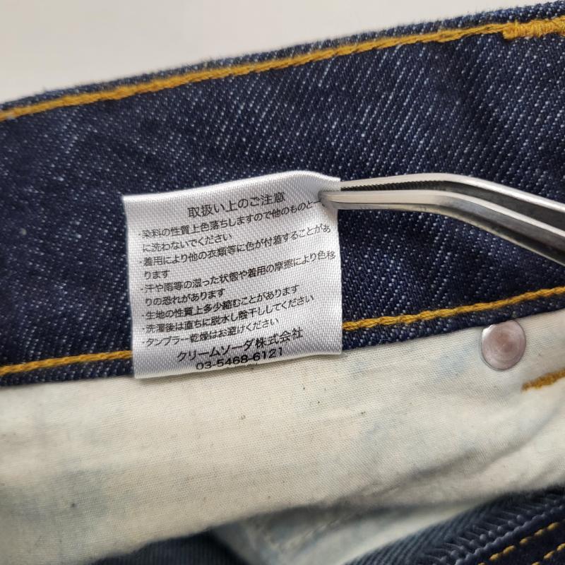クリームソーダ CREAMSODA パンツ デニム、ジーンズ PD25PT-01 イマズマステッチ ドクロ ロカビリー S メンズ USED 古着 中古 50157708