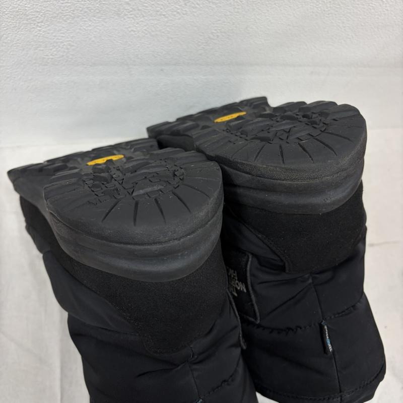 ザノースフェイス THE NORTH FACE ブーツ ショートブーツ 9041729N3X NuptseBootie ヌプシブーツ シューズ THEMOLITE ブーティー スノーブーツ 27.0cm ワンポイント X ロゴ、文字 X 刺繍 黒 / ブラック / black X 白 / ホワイト / white メンズ USED 古着 中古 50157923
