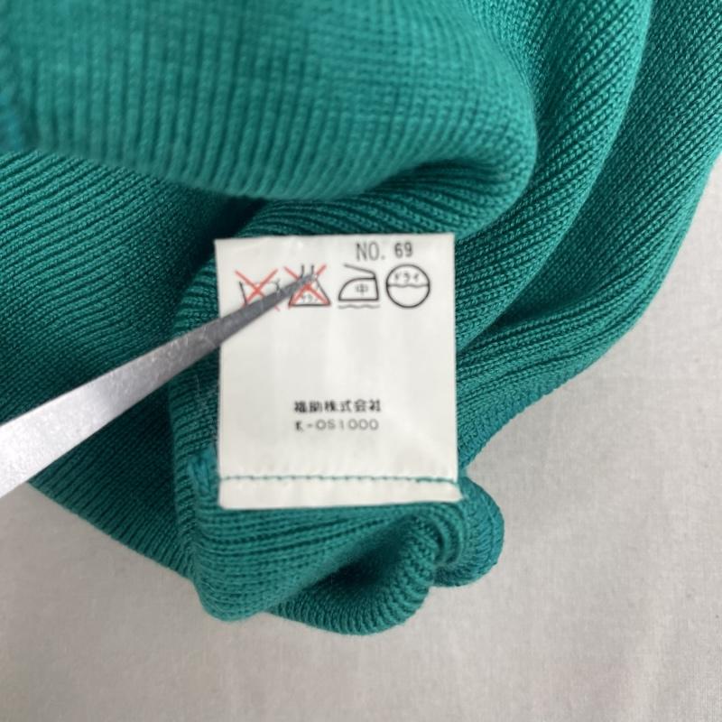 イヴサンローラン Yves Saint Laurent ニット、セーター 長袖 金ボタン ウール ロング カーディガン ニット コート M 緑 / グリーン / green レディース USED 古着 中古 50157963