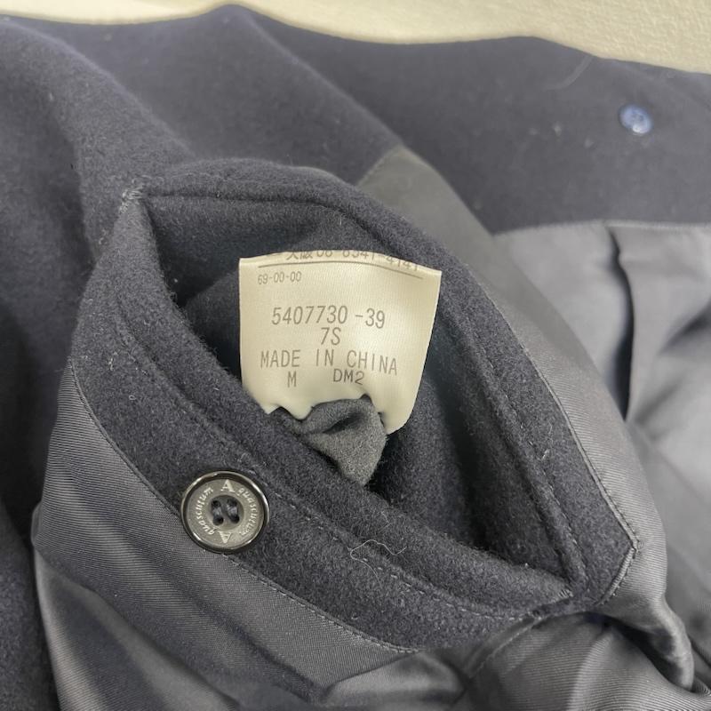 アクアスキュータム Aquascutum コート ピーコート ダブル ブレスト ウール ピーコート アウター M 紺 / ネイビー / navy メンズ USED 古着 中古 50157969