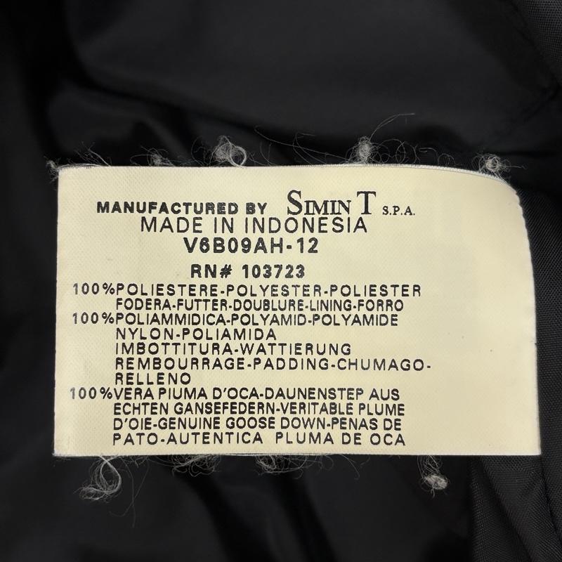 アルマーニ ジーンズ ARMANI JEANS ジャケット、上着 ダウンジャケット ビッグサイズ スタンドカラー ダウン ジャケット - 黒 / ブラック / black メンズ USED 古着 中古 50158160