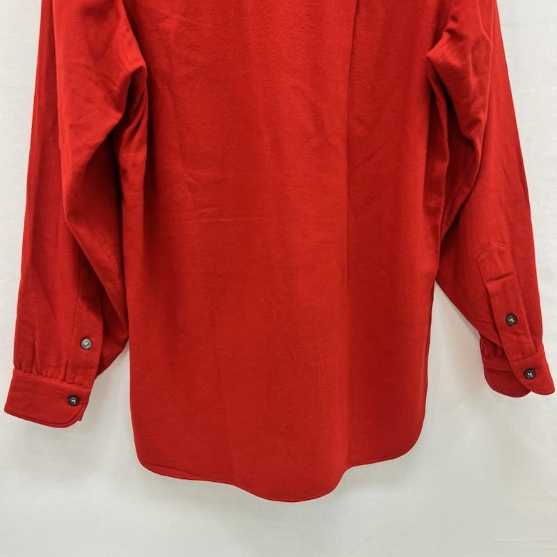 ペンドルトン PENDLETON シャツ、ブラウス 長袖 50s ヴィンテージ ウールシャツ 15 1/2 - 赤 / レッド / red メンズ USED 古着 中古 50158208