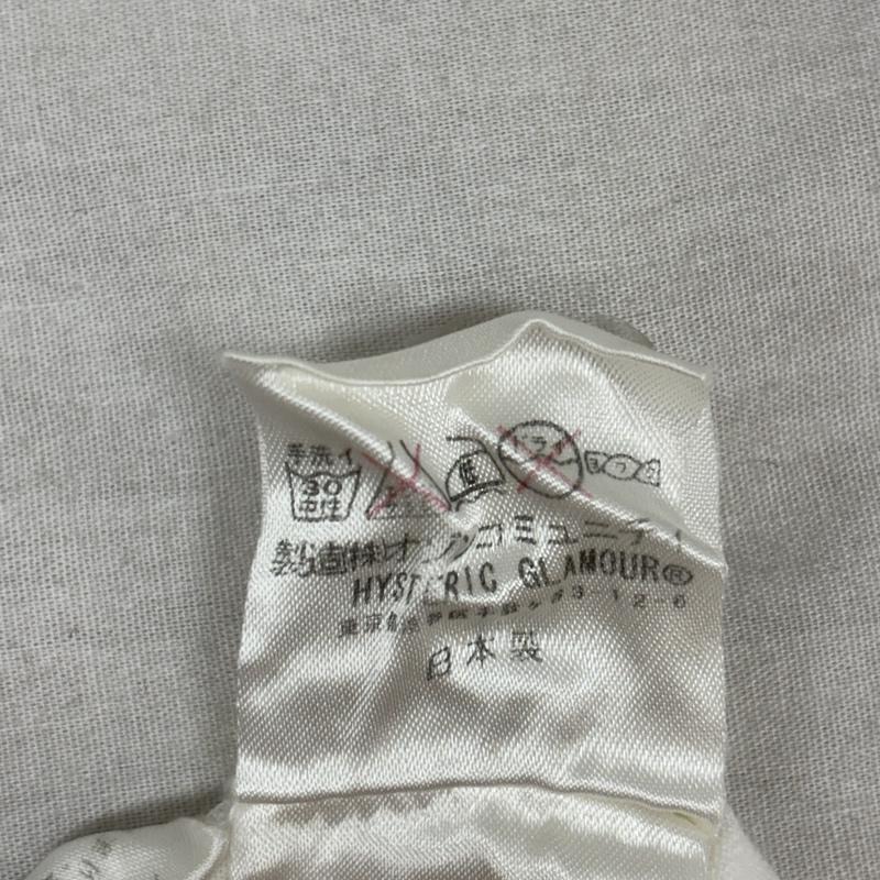 ヒステリックグラマー HYSTERIC GLAMOUR Tシャツ 半袖 QUADROPHENIA ハット プリント クルーネック 半袖 Tシャツ 4CT-5692 M 白 / ホワイト / white メンズ USED 古着 中古 50158244