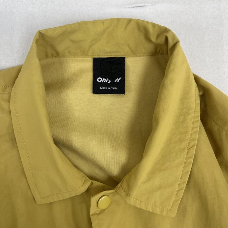 オンリーニューヨーク ONLY NY ジャケット、上着 ジャンパー、ブルゾン Florist Coaches Jacket ナイロン コーチ ジャケット L 黄 / イエロー / yellow メンズ USED 古着 中古 50158281