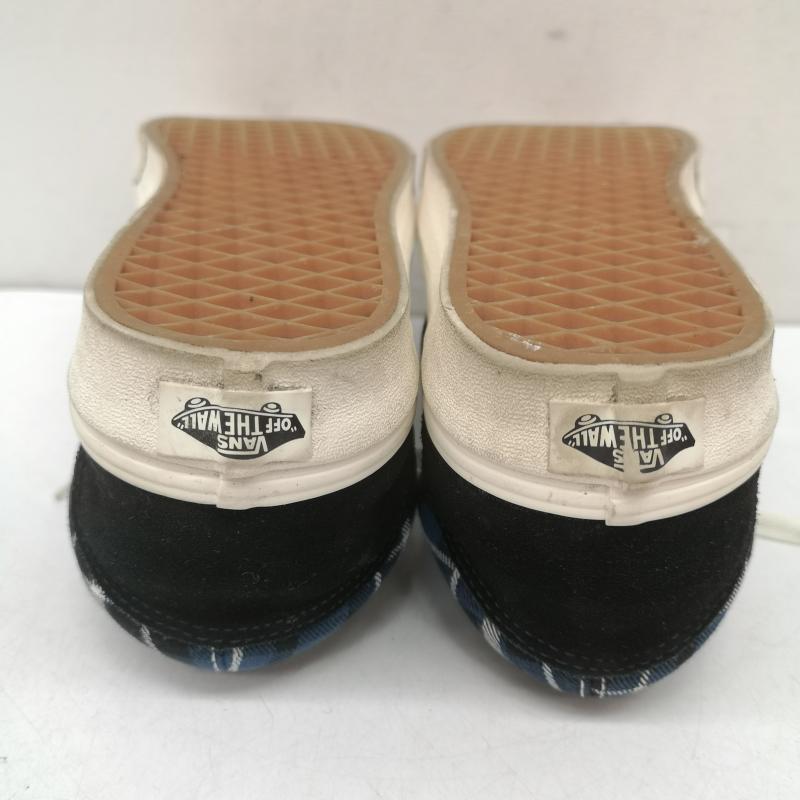 バンズ VANS スニーカー スニーカー PLAID MIX OLD SKOOL プレイドミックス オールドスクール スニーカー 28.0cm 黒 / ブラック / black X 青 / ブルー / blue メンズ USED 古着 中古 50158348